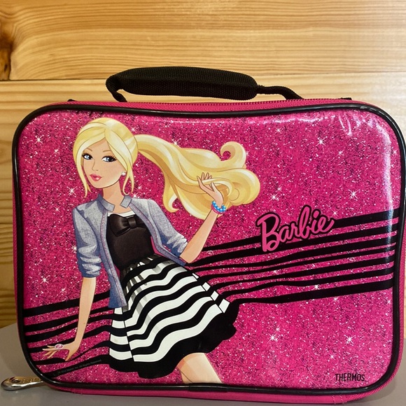 Barbie Other - Rare Barbie Mattel Thermos lunch bag